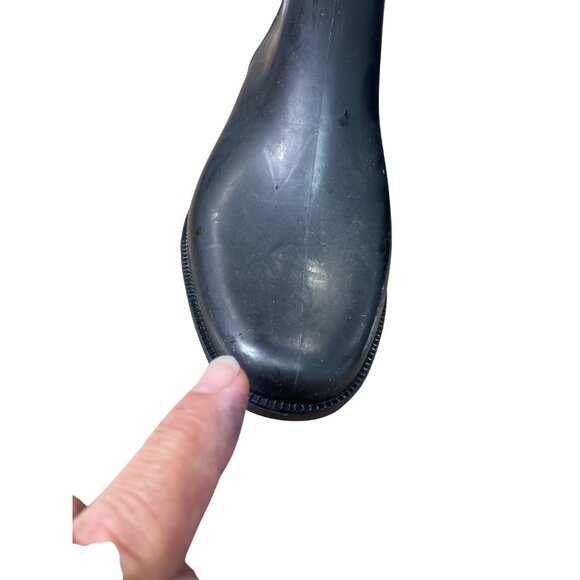 Lauren Ralph Lauren Womens Rossalyn Black Rain Boots Size 6B SKU 8967 - Picture 11 of 16